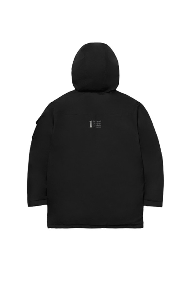 GOALSTUDIO - 다운/패딩 - UTILITY DOWN PARKA - BLACK/DARK GREY