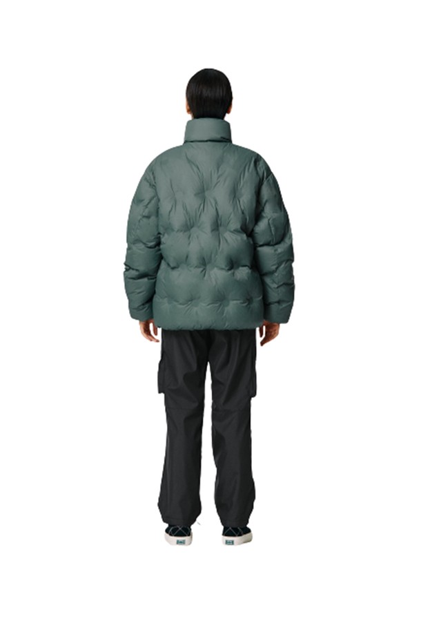 GOALSTUDIO - 다운/패딩 - EMBO REVERSIBLE DOWN JACKET - BLACK/BEIGE/LIGHT GREEN