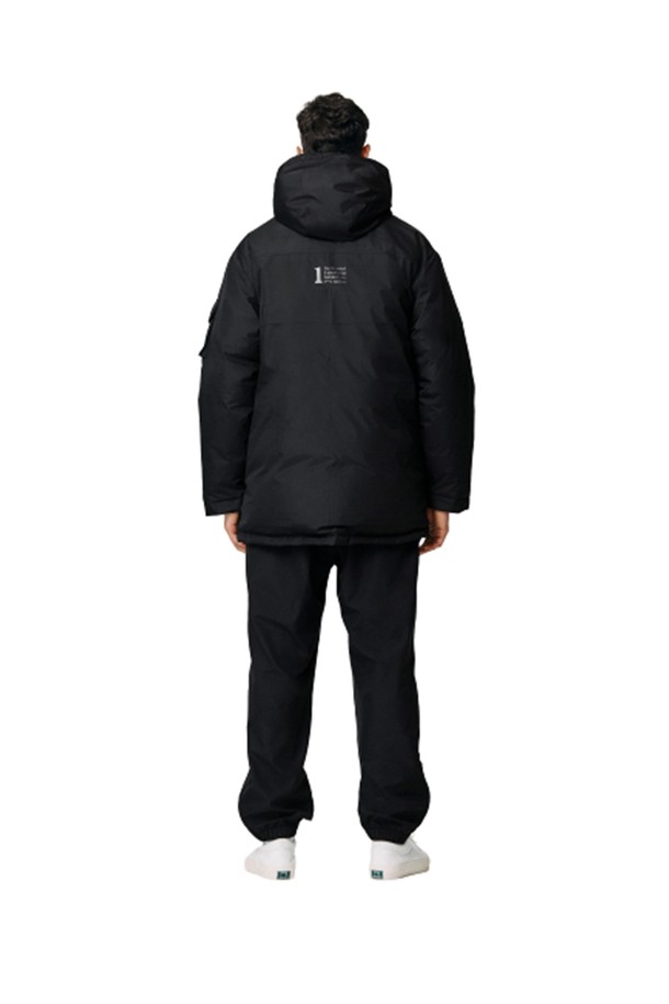 GOALSTUDIO - 다운/패딩 - UTILITY DOWN PARKA - BLACK/DARK GREY