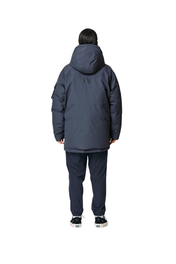 GOALSTUDIO - 다운/패딩 - UTILITY DOWN PARKA - BLACK/DARK GREY