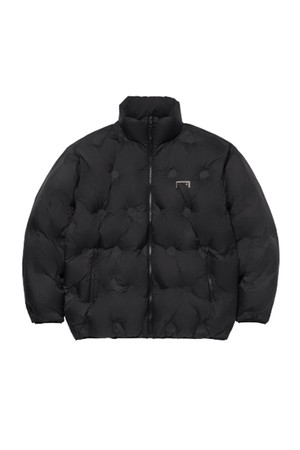 EMBO REVERSIBLE DOWN JACKET - BLACK/BEIGE/LIGHT GREEN