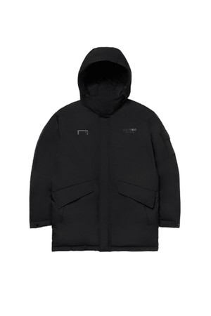 UTILITY DOWN PARKA - BLACK/DARK GREY