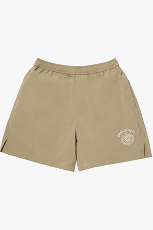 FC STRETCH NYLON SHORTS - BEIGE