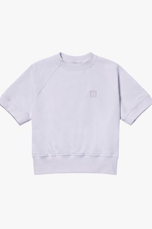 WOMEN`S CROPPED SWEAT - LAVENDER