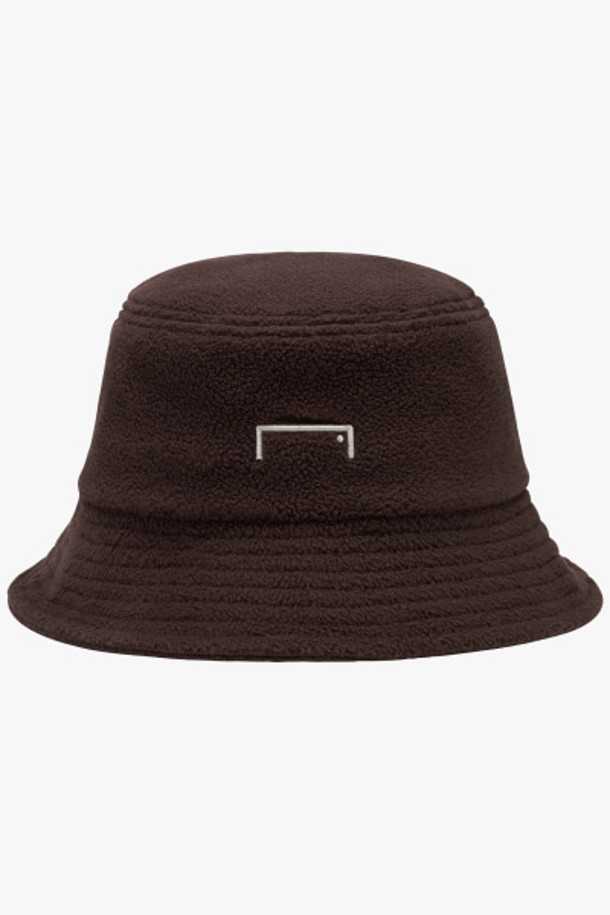 GOALSTUDIO - 모자 - ESSENTIAL MICRO FLEECE BUCKET HAT-BROWN