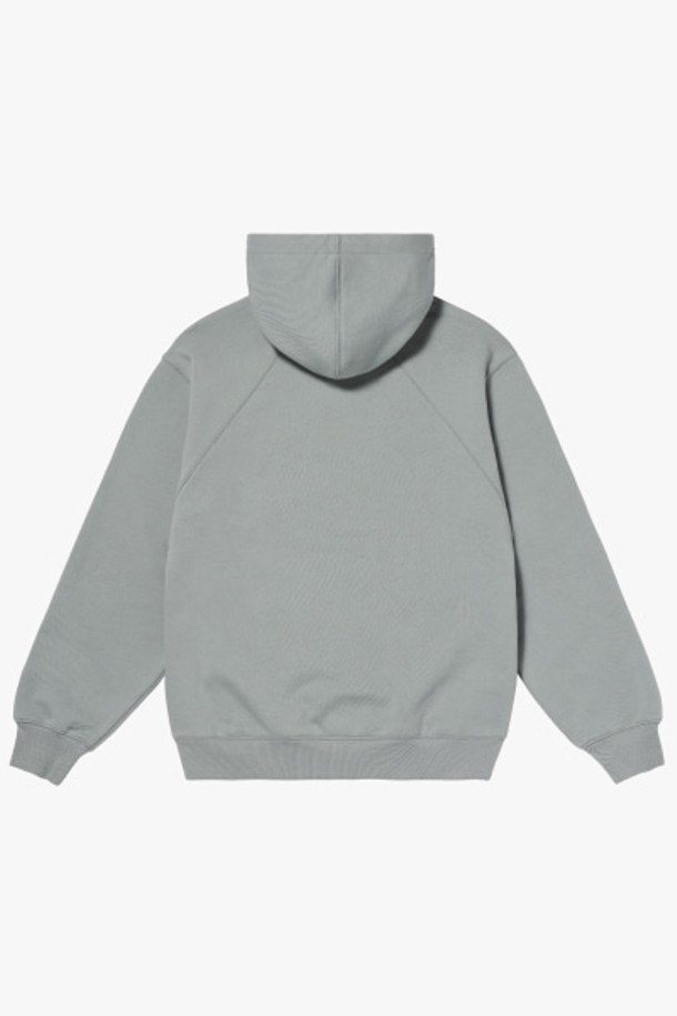 GOALSTUDIO - 후디 - STITCHED BIG LOGO HOODIE-LIGHT KHAKI