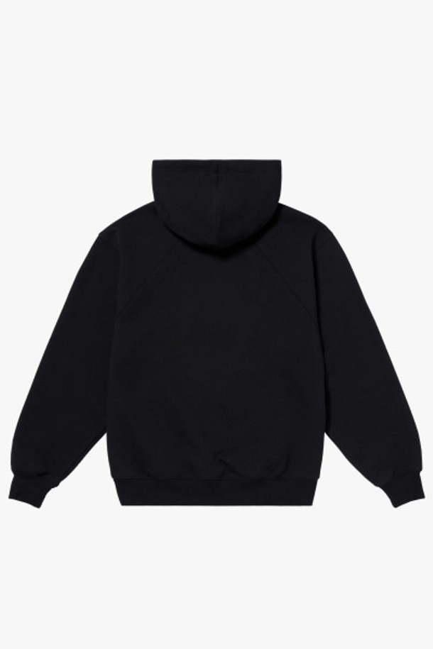 GOALSTUDIO - 후디 - STITCHED BIG LOGO HOODIE-BLACK