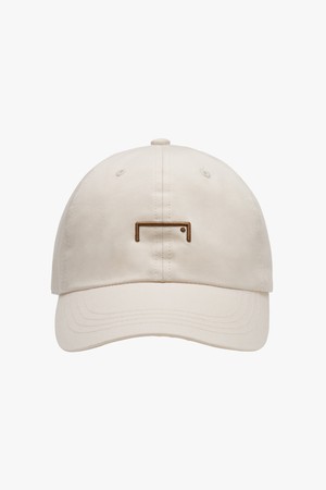 SIGNATURE LOGO BALL CAP - LIGHT BEIGE