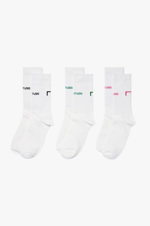 ESSENTIAL CREW SOCKS HATTRICK PACK - WHITE