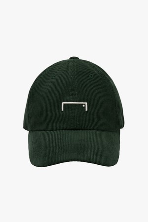 ESSENTIAL CORDUROY CAP-DARK GREEN