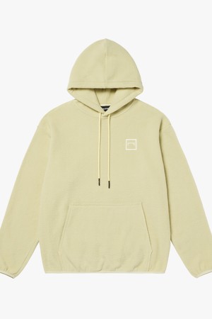 ESSENTIAL MICRO FLEECE HOODIE-GREYSH YELLOW