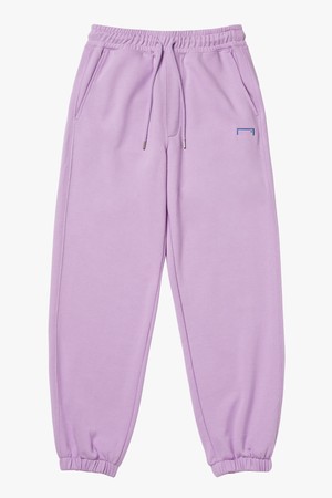 OVER FIT SMALL LOGO JOGGER-LIGHT PURPLE