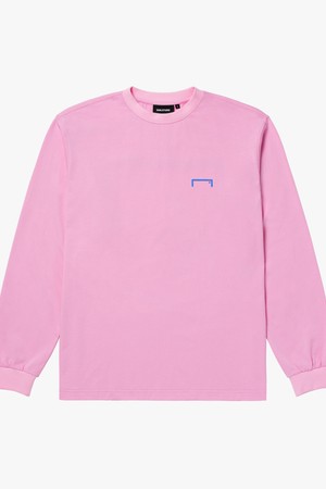 ESSENTIAL BIG LOGO LONG SLEEVE TEE-LIGHT PINK