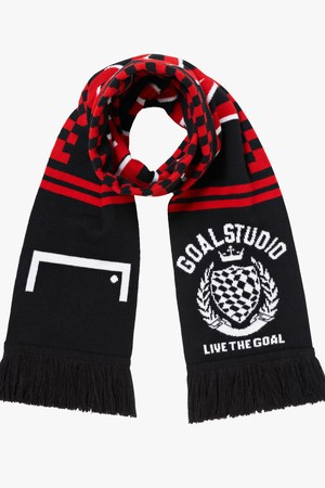 CLASSIC KNIT SCARF-BLACK