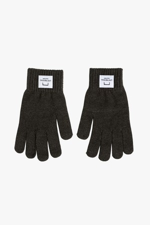 PASS ME KNIT GLOVES-CHARCOAL