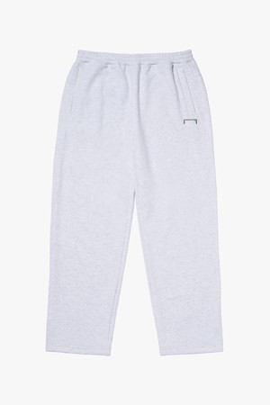 ESSENTIAL STRAIGHT PANTS-MELANGE GREY