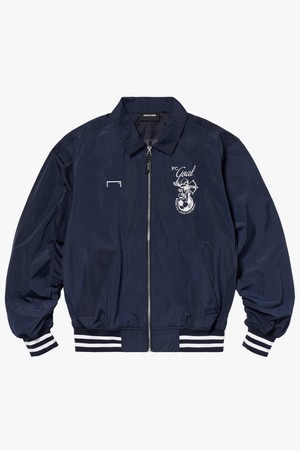 FC G LOGO TEAM JACKET-NAVY