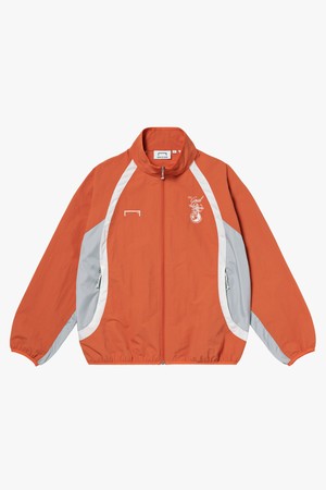 FC EMBLEM TRACK JACKET-ORANGE