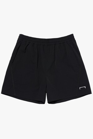 AIR THROUGH STRETCH SHORTS-BLACK