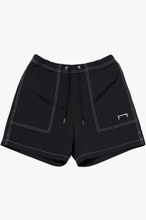 ESSENTIAL RIPSTOP SHORTS-BLACK