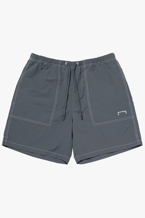 ESSENTIAL RIPSTOP SHORTS-CHARCOAL