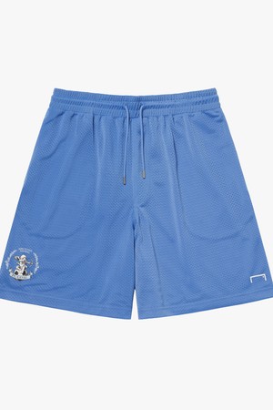 FC EMBLEM MESH SHORTS-LIGHT BLUE