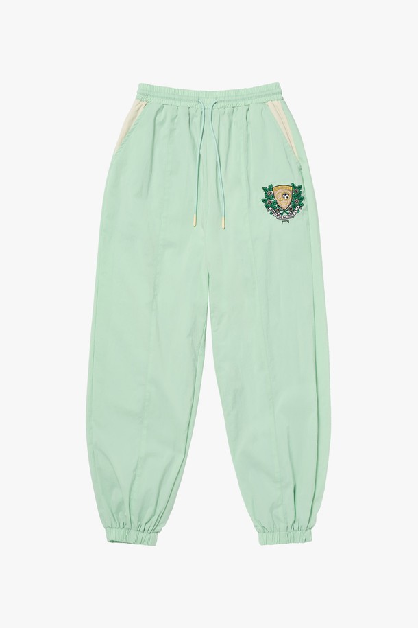 GOALSTUDIO - 캐주얼팬츠 - EMBLEM BRUSH LINED JOGGER-MINT