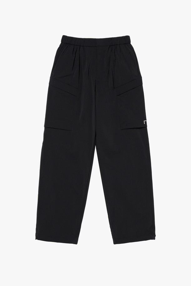 GOALSTUDIO - 캐주얼팬츠 - BRUSH LINED STRETCH CARGO PANTS-BLACK