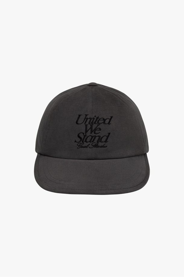 GOALSTUDIO - 모자 - PEACHSKIN DUCKBILL CAP-CHARCOAL