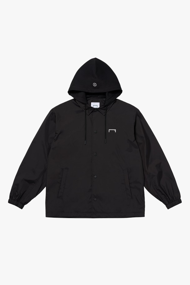 GOALSTUDIO - 다운/패딩 - GRAFFITI COACH JACKET-BLACK