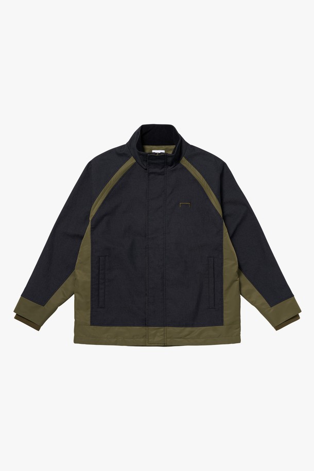 GOALSTUDIO - 다운/패딩 - DENIM WORK JACKET-DARK NAVY