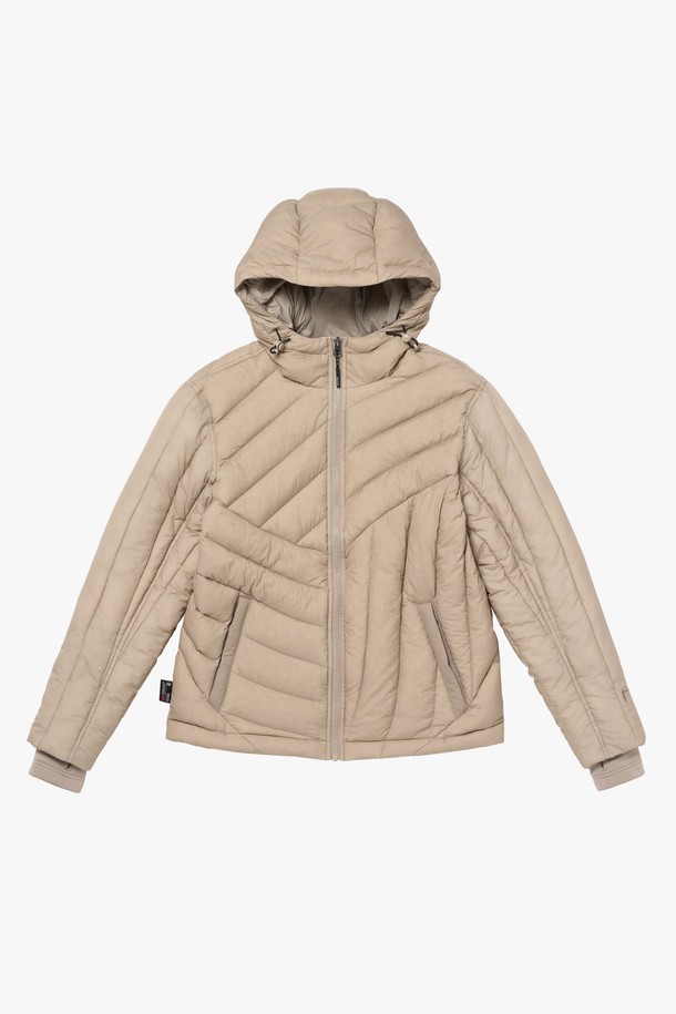 GOALSTUDIO - 다운/패딩 - SUPERBALL LIGHT DOWN JACKET-BEIGE