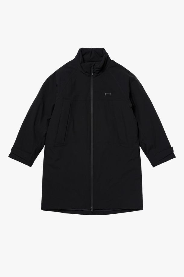 GOALSTUDIO - 다운/패딩 - PADDED OVER FIT RAIN COAT-BLACK