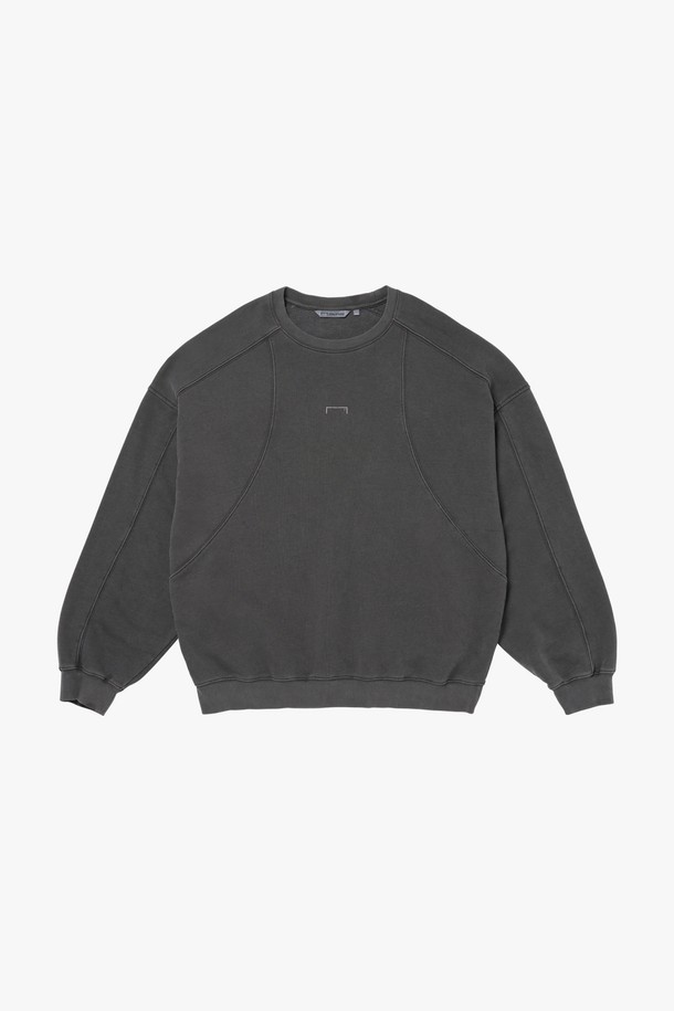 GOALSTUDIO -  - RETRO PIGMENT SWEAT-CHARCOAL