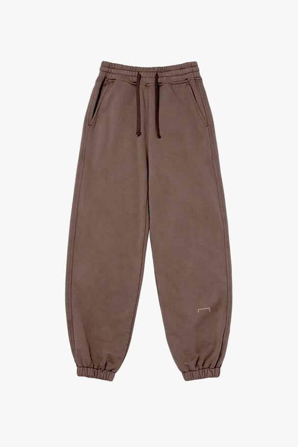 GOALSTUDIO -  - RETRO PIGMENT JOGGER-DARK BROWN