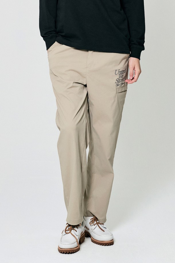 GOALSTUDIO - 캐주얼팬츠 - BASIC CHINO PANTS-BEIGE