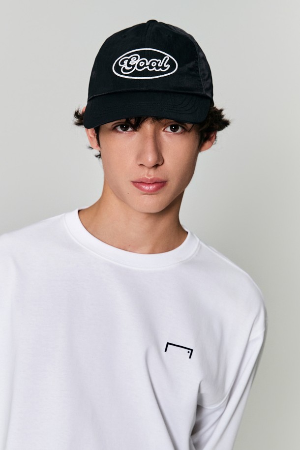 GOALSTUDIO - 모자 - GOAL STITCH NYLON CAP-BLACK