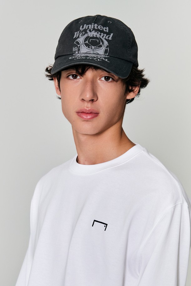 GOALSTUDIO - 모자 - VINTAGE WASHED CAP-CHARCOAL