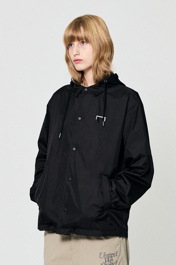 GOALSTUDIO - 다운/패딩 - GRAFFITI COACH JACKET-BLACK