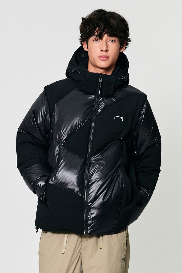 GOALSTUDIO - 다운/패딩 - SUPERBALL HEAVY DOWN PARKA-BLACK