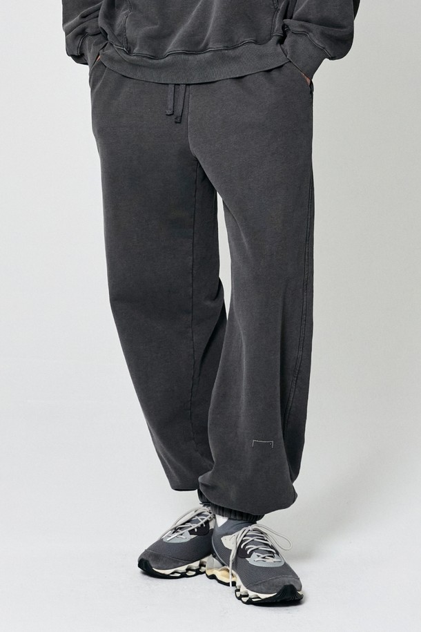 GOALSTUDIO -  - RETRO PIGMENT JOGGER-CHARCOAL