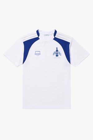 ANTIBES BEACH GAME SHIRT-WHITE