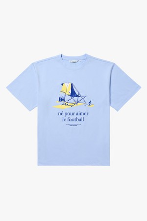 ANTIBES BEACH CHAIR TEE-BLUE