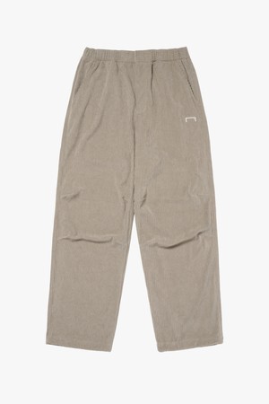 HEAVY WEIGHT CORDUROY STRAIGHT PANTS-BEIGE