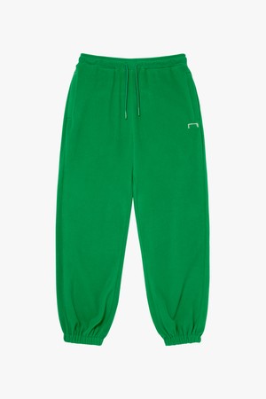 ESSENTIAL EMBROIDERY FLEECE JOGGER-GREEN