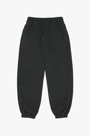 ESSENTIAL EMBROIDERY FLEECE JOGGER-CHARCOAL