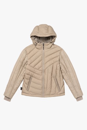 SUPERBALL LIGHT DOWN JACKET-BEIGE