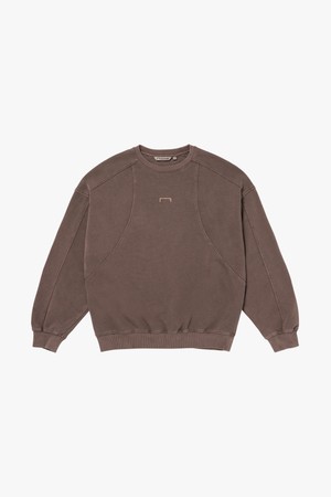 RETRO PIGMENT SWEAT-DARK BROWN