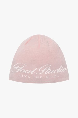 ESSENTIAL JACQUARD BEANIE-CORAL