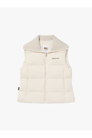 MCC W GOOSE DOWN VEST-OFF WHITE_WHITE-a